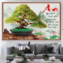 Mẫu Tranh Bon Sai mã số 375BS