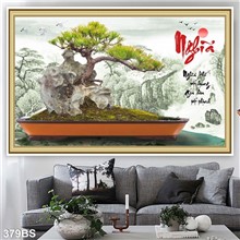 Mẫu Tranh Bon Sai mã số 379BS