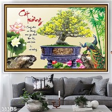 Mẫu Tranh Bon Sai mã số 383BS