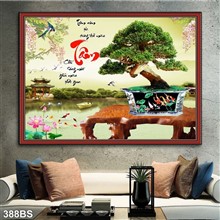 Mẫu Tranh Bon Sai mã số 388BS