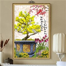 Mẫu Tranh Bon Sai mã số 398BS