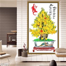 Mẫu Tranh Bon Sai mã số 471BS