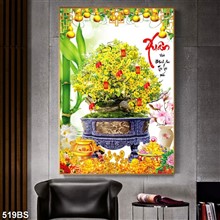 Mẫu Tranh Bon Sai mã số 519BS