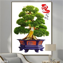 Mẫu Tranh Bon Sai mã số 548BS