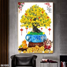 Mẫu Tranh Bon Sai mã số 561BS