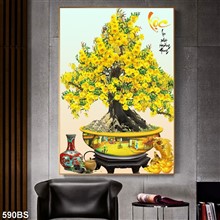 Mẫu Tranh Bon Sai mã số 590BS