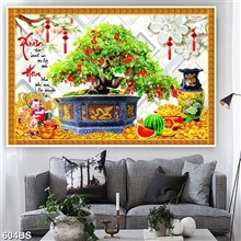 Mẫu Tranh Bon Sai mã số 604BS