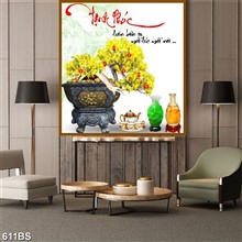 Mẫu Tranh Bon Sai mã số 611BS