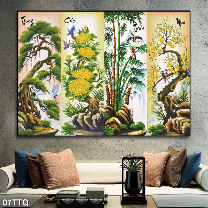 Tranh tứ quý 07TTQ