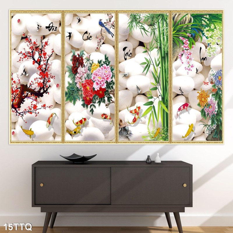 Tranh tứ quý 15TTQ