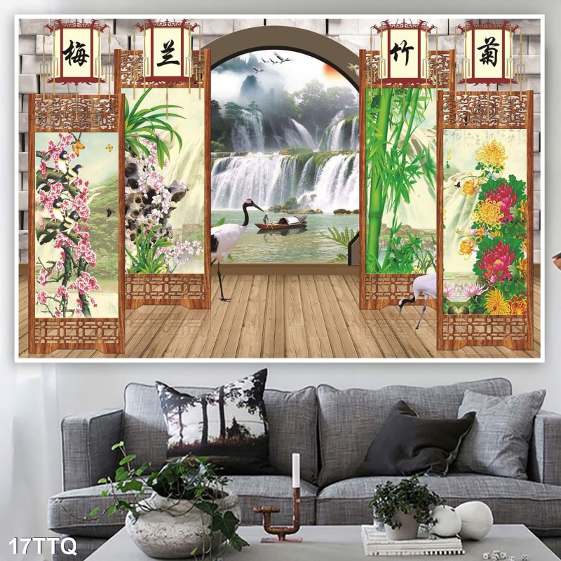 Tranh tứ quý 17TTQ