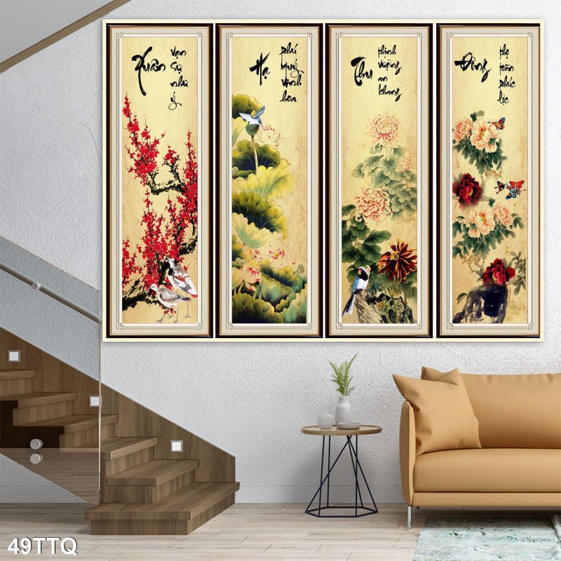 Tranh tứ quý 49TTQ