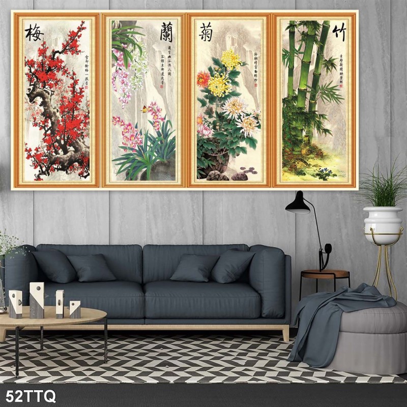 Tranh tứ quý 52TTQ