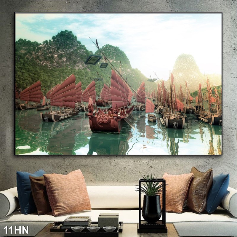 Tranh hà nội xưa 11HN