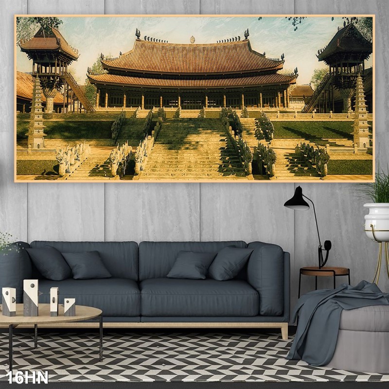 Tranh hà nội xưa 16HN