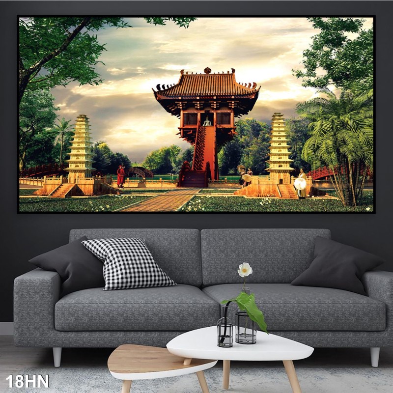 Tranh hà nội xưa 18HN