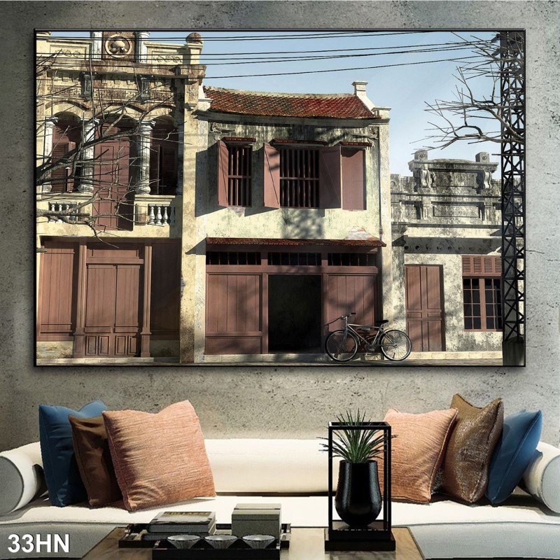 Tranh hà nội xưa 33HN