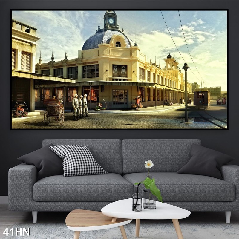 Tranh hà nội xưa 41HN