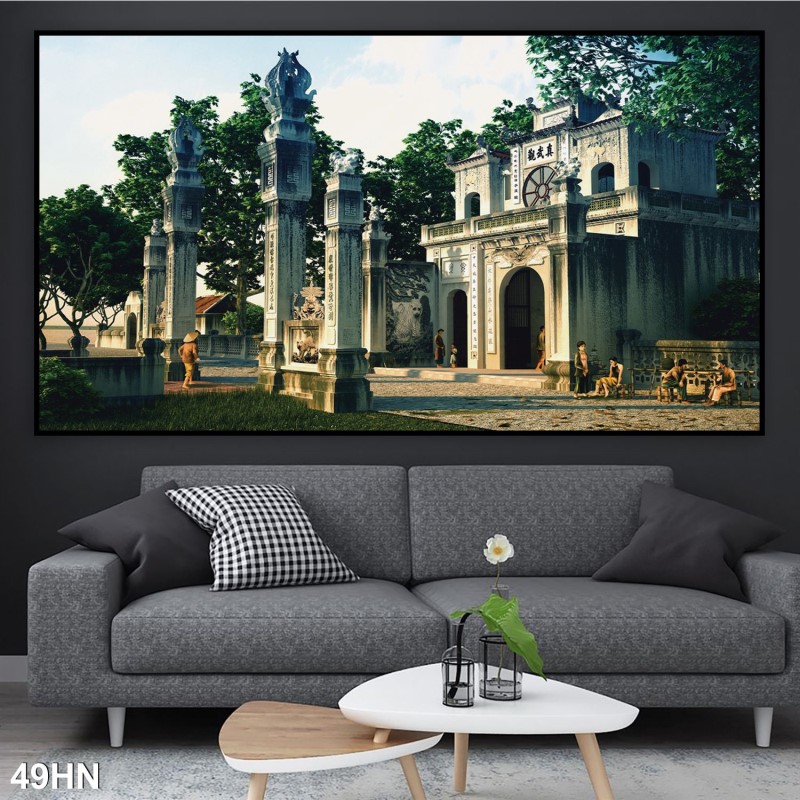 Tranh hà nội xưa 49HN