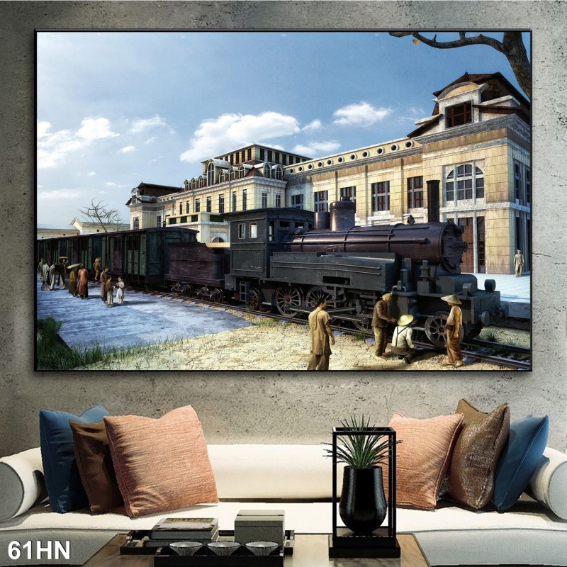 Tranh hà nội xưa 61HN