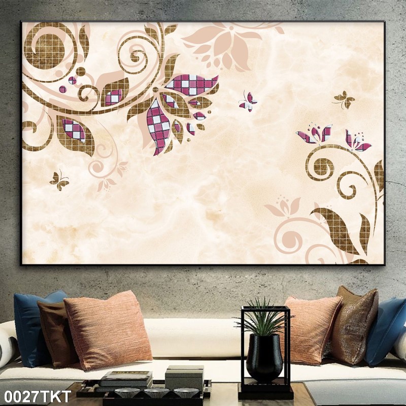 Tranh thư pháp, kim tiền 0027TKT