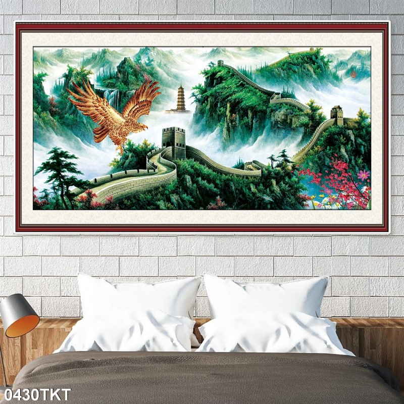 Tranh thư pháp, kim tiền 0430TKT