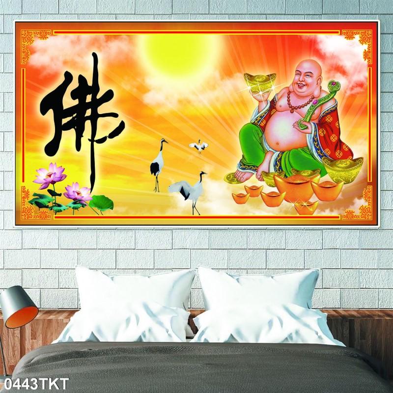 Tranh thư pháp, kim tiền 0443TKT