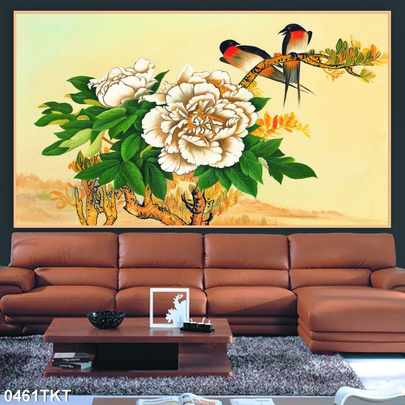 Tranh thư pháp, kim tiền 0461TKT