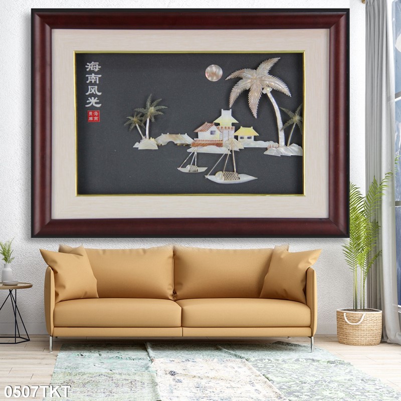 Tranh thư pháp, kim tiền 0507TKT