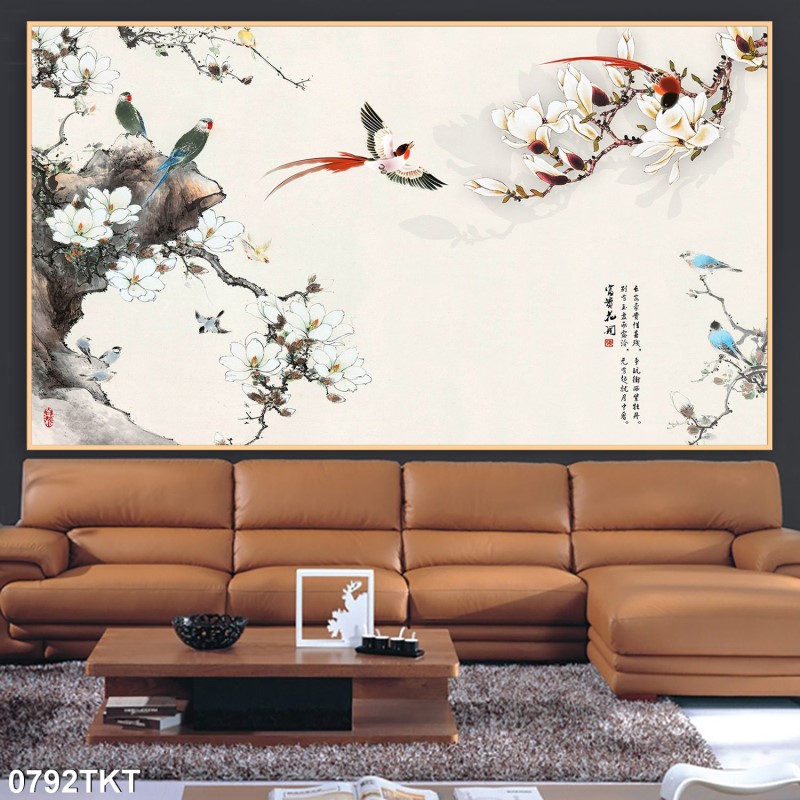Tranh thư pháp, kim tiền 0792TKT