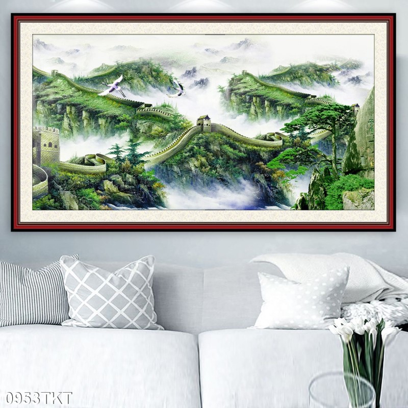 Tranh thư pháp, kim tiền 0953TKT