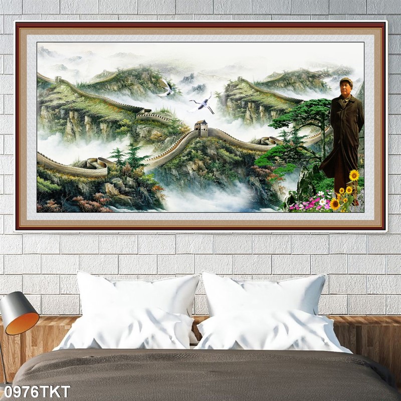 Tranh thư pháp, kim tiền 0976TKT