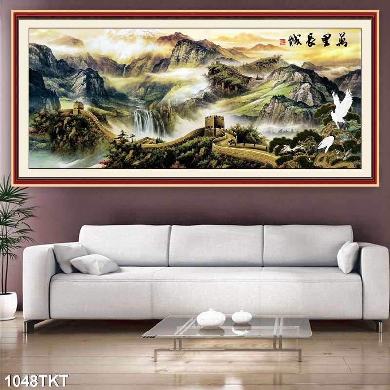 Tranh thư pháp, kim tiền 1048TKT