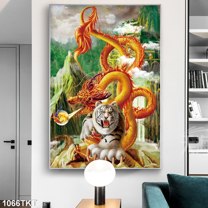 Tranh thư pháp, kim tiền 1066TKT
