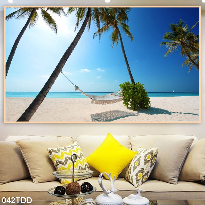 Tranh đại dương, cá heo 3D 042TDD