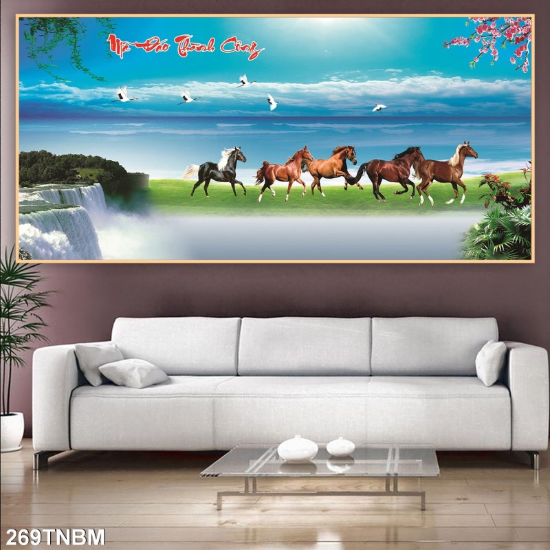 Tranh ngựa bát mã 269TNBM