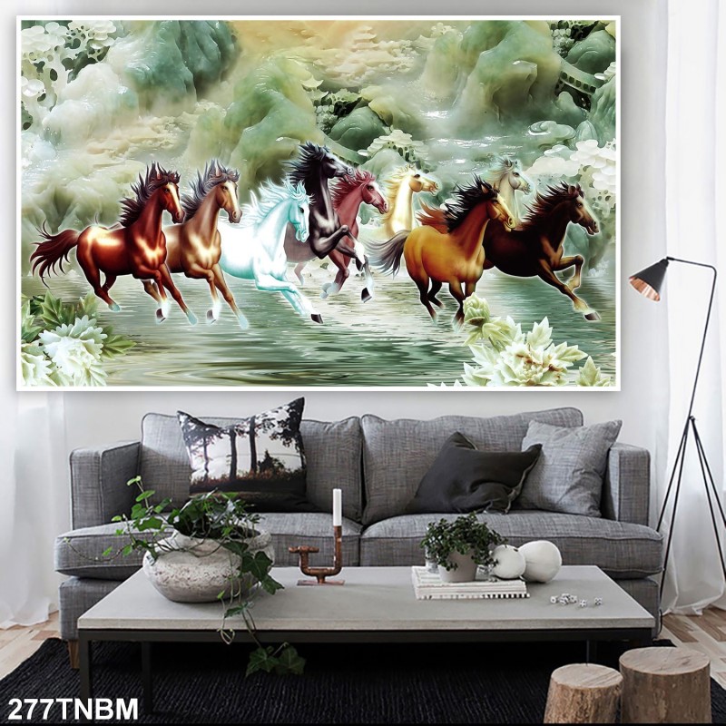 Tranh ngựa bát mã 277TNBM