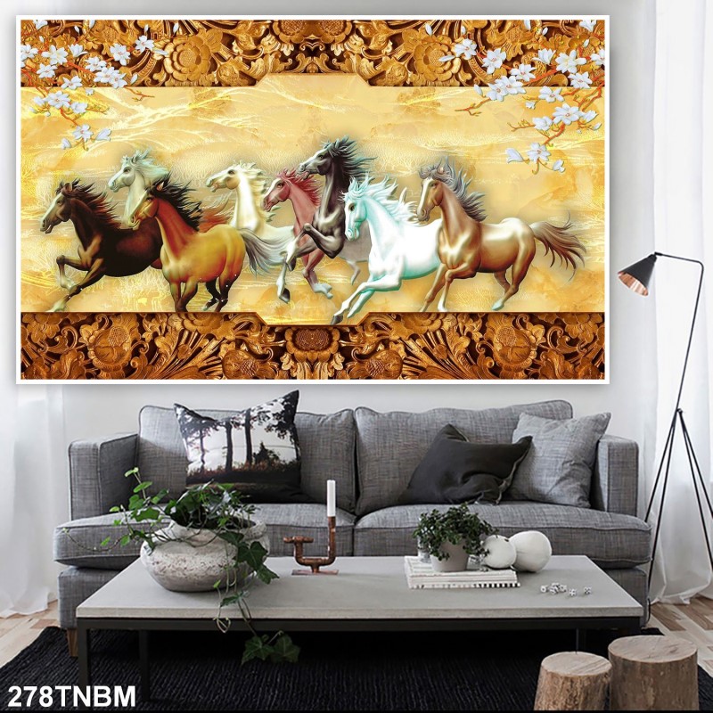 Tranh ngựa bát mã 278TNBM