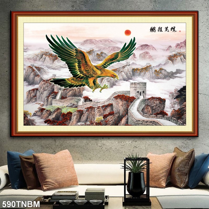 Tranh ngựa bát mã 590TNBM